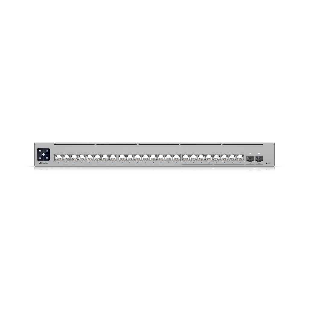 UBNT UniFi Switch Pro Max 24  UBNT UniFi Switch Pro Max 24 (USW-Pro-Max-24) | Etherlighting™, 2.5GbE, 10G SFP+ Layer 3 Switch - görsel 3