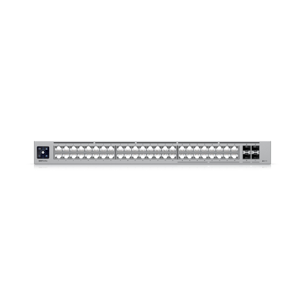 UBNT UniFi Switch Pro Max 48  UBNT UniFi Switch Pro Max 48 (USW-Pro-Max-48) | Etherlighting™, 2.5GbE, 10G SFP+ Layer 3 Switch - görsel 3