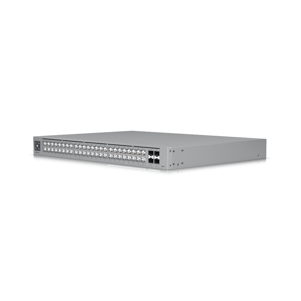 UBNT UniFi Switch Pro Max 48  UBNT UniFi Switch Pro Max 48 (USW-Pro-Max-48) | Etherlighting™, 2.5GbE, 10G SFP+ Layer 3 Switch