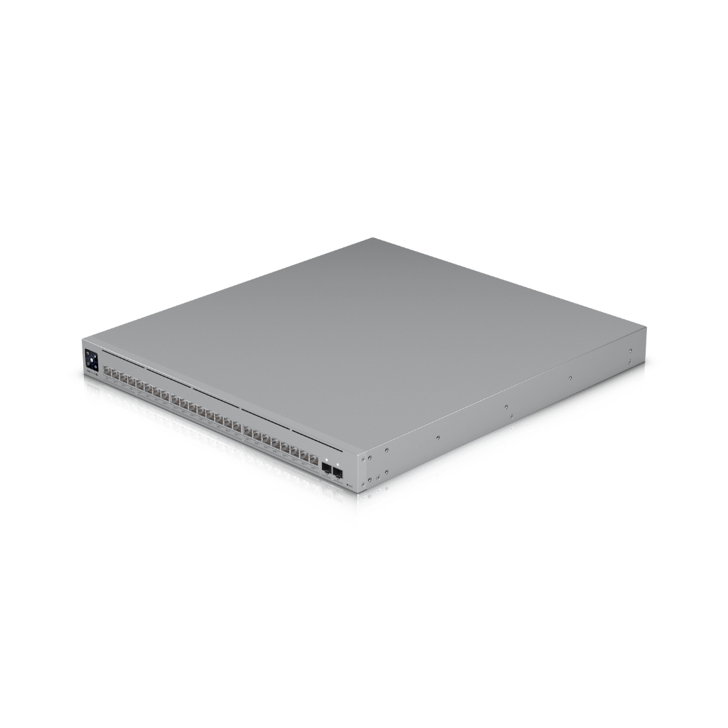 UBNT UniFi Pro XG 24 PoE  UBNT UniFi Pro XG 24 PoE (USW-Pro-XG-24-PoE) – 24 Port 10G/2.5G PoE+++ Layer 3 Switch, 25G SFP28 Uplink ve 720W PoE - görsel 2