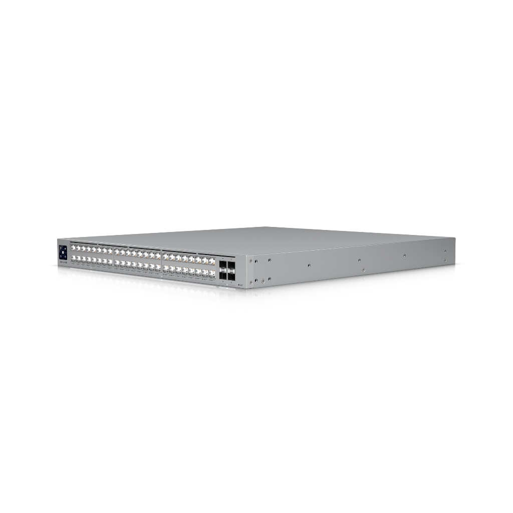 UBNT UniFi Pro XG 48 PoE  UBNT UniFi Pro XG 48 PoE (USW-Pro-XG-48-PoE) – 48 Port 10G/2.5G PoE+++ Layer 3 Switch, 25G SFP28 Uplink ve 1.080W PoE - görsel 4