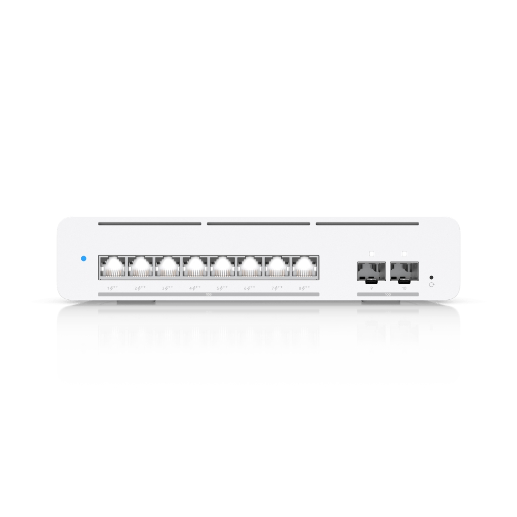 UBNT UniFi Pro XG 8 PoE  UBNT UniFi Pro XG 8 PoE (USW-Pro-XG-8-PoE) | 8 Port 10GbE PoE++ Layer 3 UniFi Switch - görsel 3
