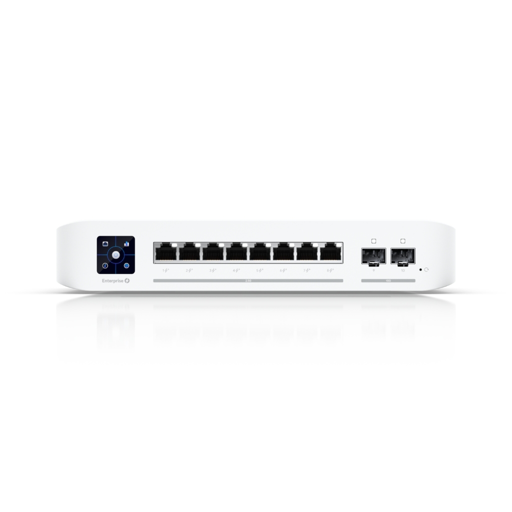 UBNT UniFi Switch Enterprise 8 PoE UBNT UniFi USW-Enterprise-8-PoE-EU 8 Port PoE+ 2.5G Yönetilebilir Switch - görsel 2