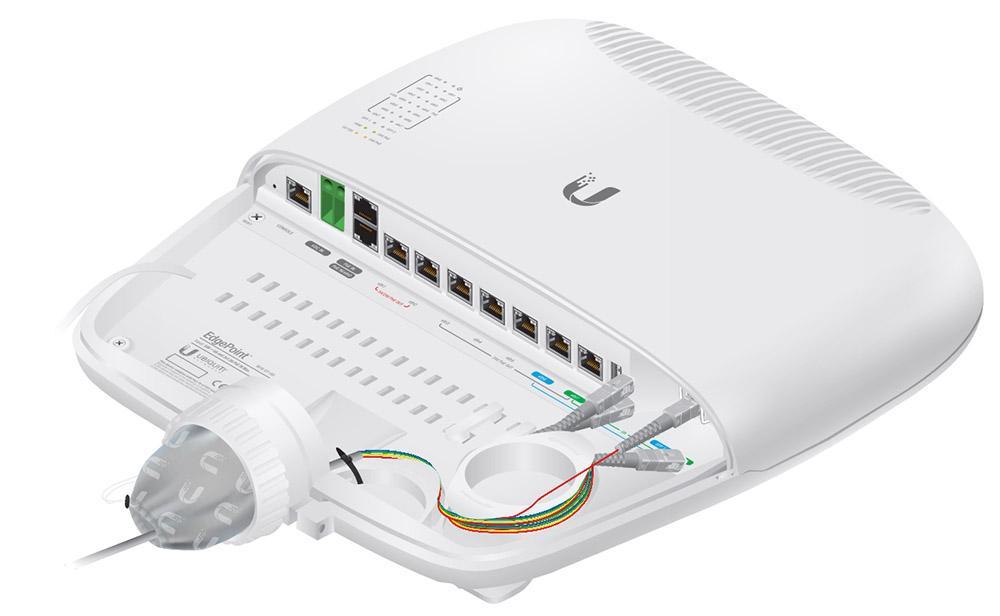 UBNT EdgePoint R8 UBNT EP-R8 - UBNT EdgePoint 8 Port Dış Mekan Router - Switch - görsel 5