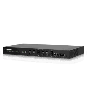 UBNT EdgeSwitch 16 XG UBNT ES‑16‑XG - UBNT EdgeSwitch 16XG 16 Port SFP+ 4 Port RJ45 10GBIT yönetilebilir Omurga Switch