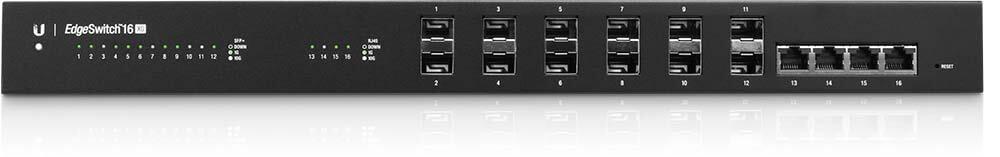 UBNT EdgeSwitch 16 XG UBNT ES‑16‑XG - UBNT EdgeSwitch 16XG 16 Port SFP+ 4 Port RJ45 10GBIT yönetilebilir Omurga Switch - görsel 6