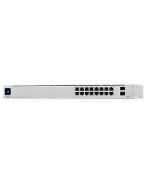 UBNT UniFi Swich 16 PoE UBNT UniFi USW-16 PoE - UBNT UniFi Switch 16 Port PoE Gen2 - görsel 3