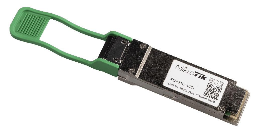 Mikrotik MikroTik XQ+31LC02D, 100GBIT QSFP28 SM Fiber Modül
