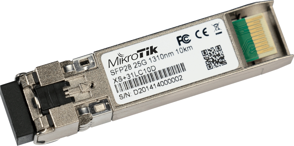 Mikrotik MikroTik XS+31LC10D SFP28 25G 10KM SM Fiber Modül